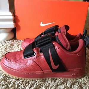 Nike Air Force 1 Utility GS dune red